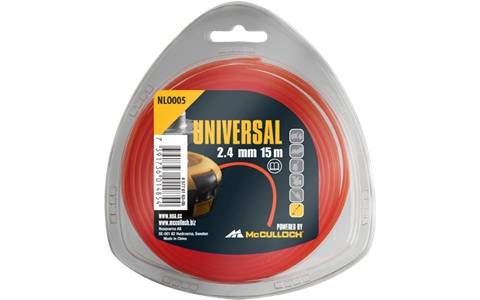 McCulloch - Fil nylon rond de débroussailleuse 3mm x 56m NLO009 McCulloch