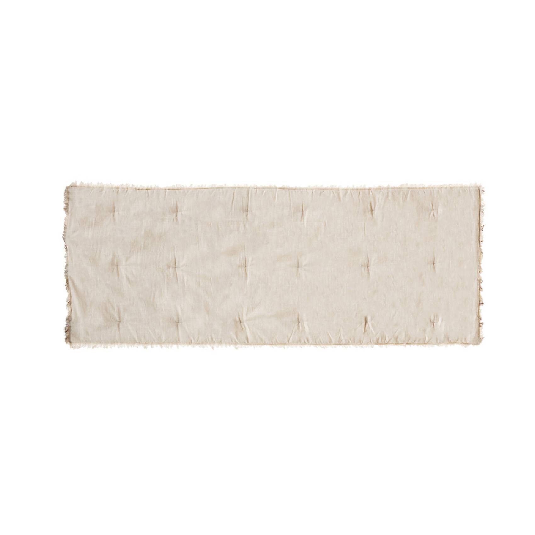 Matelas d'assise uni et à franges - ATMOSPHERA - Image 1