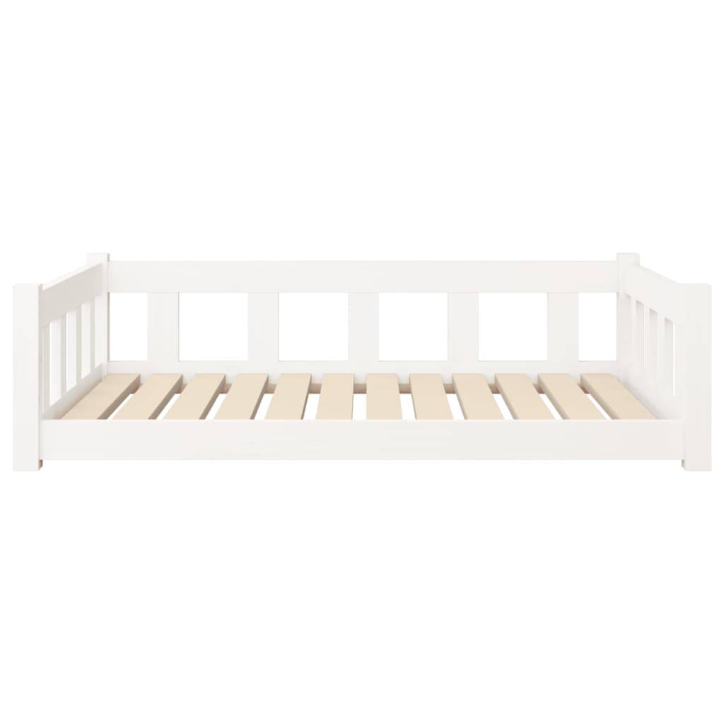 Vidaxl - Lit pour chien blanc 105,5x75,5x28 cm bois de pin solide vidaXL 820203 - Image 8