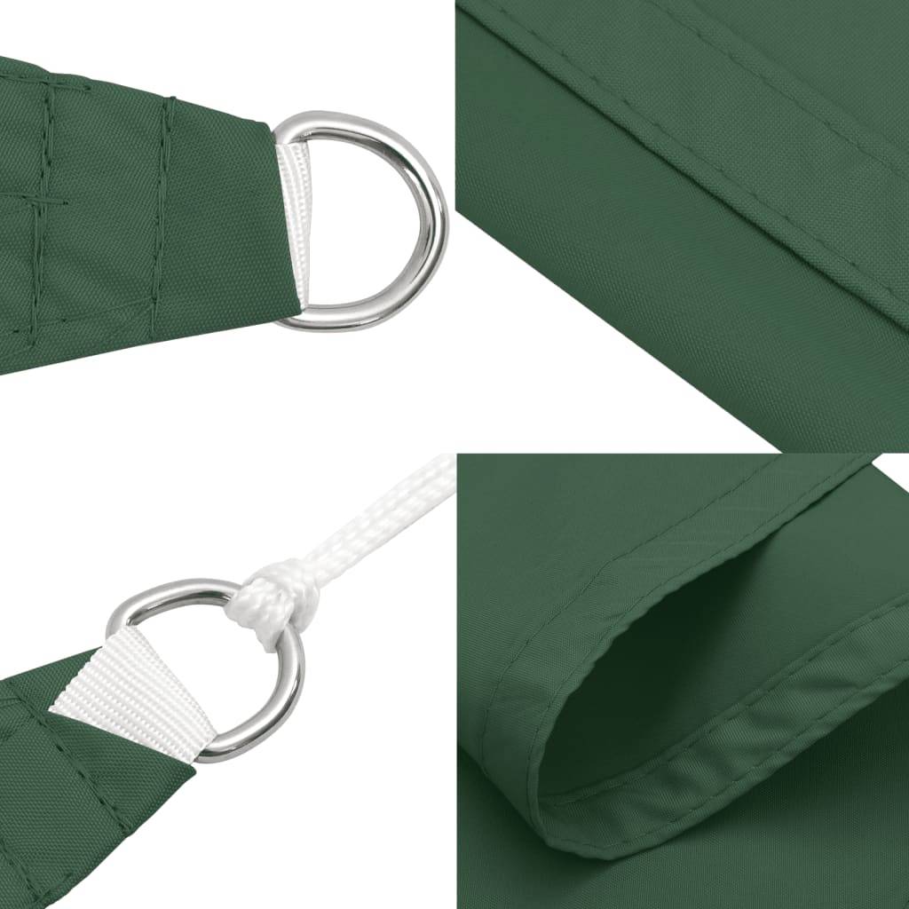 PANGIVO - Voile d'ombrage tissu oxford vert foncé 300 x 300 x 424 cm - PANGIVO - Image 6