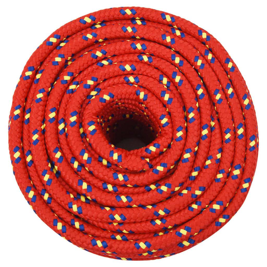 Corde de bateau Rouge 12 mm 25 m Polypropylène Maison Chic - Image 3
