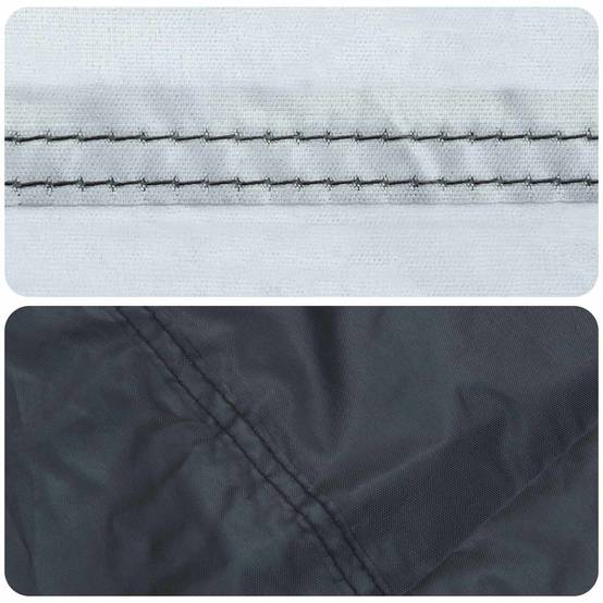 Housse de meuble tissu Oxford noir 320 x 320 x 105 cm - PANGIVO - Image 6