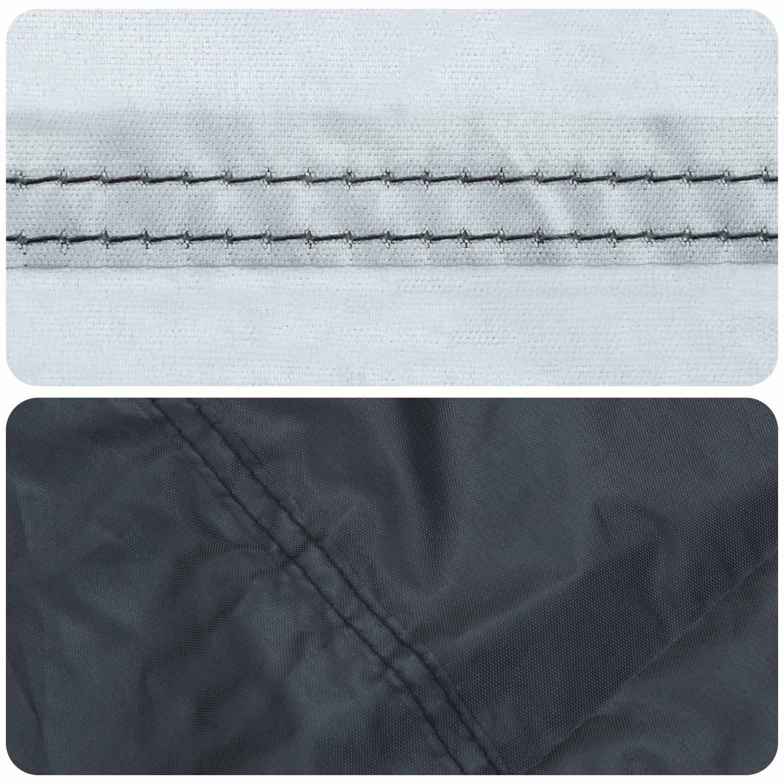 Housse de meuble tissu Oxford noir 320 x 320 x 105 cm - PANGIVO - Image 6