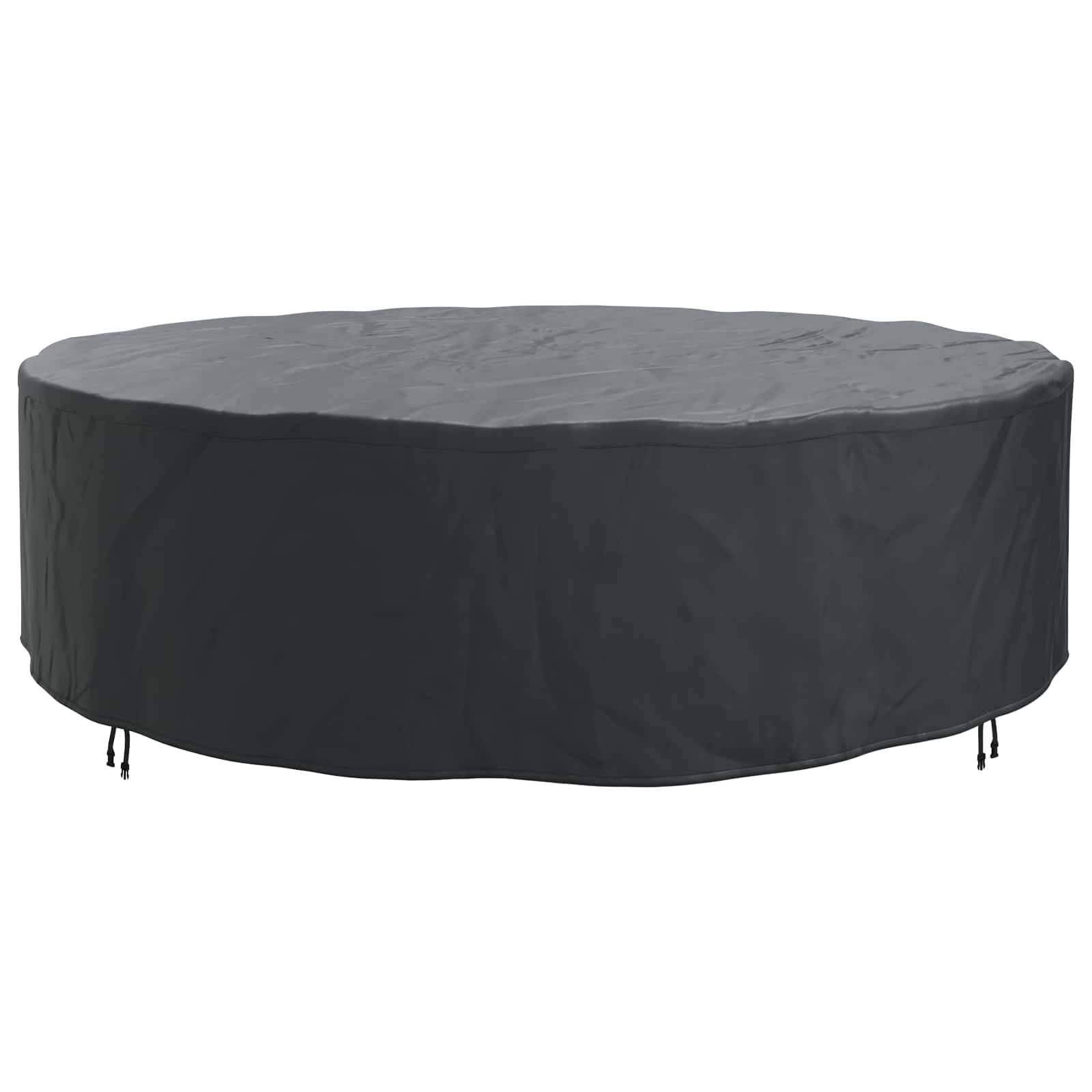 Housse de meuble tissu Oxford noir 320 x 320 x 105 cm - PANGIVO - Image 4