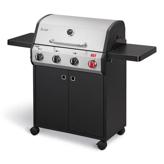 Barbecue Chicago Next 4 Turbo - ENDERS - 4 brûleurs dont 1 Turbo Zone - Grille Switch Grid, 71 x 42 cm - Tablettes - 13 kW - Image 1