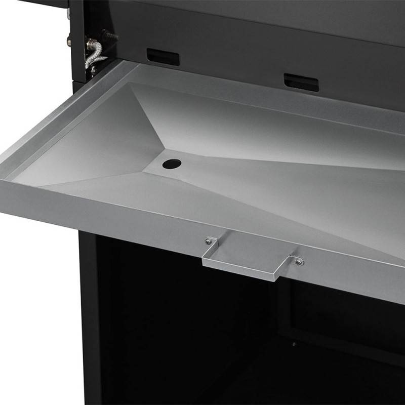 Barbecue Chicago Next 4 Turbo - ENDERS - 4 brûleurs dont 1 Turbo Zone - Grille Switch Grid, 71 x 42 cm - Tablettes - 13 kW - Image 7