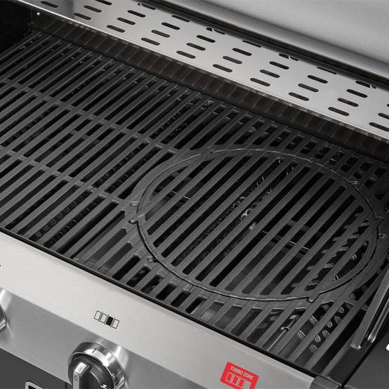 Barbecue Chicago Next 4 Turbo - ENDERS - 4 brûleurs dont 1 Turbo Zone - Grille Switch Grid, 71 x 42 cm - Tablettes - 13 kW - Image 4