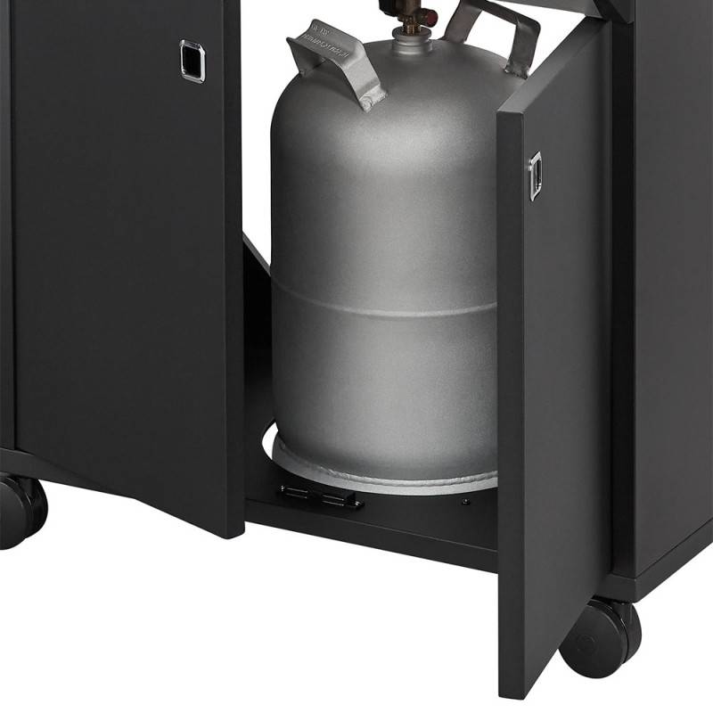 Barbecue Chicago Next 4 Turbo - ENDERS - 4 brûleurs dont 1 Turbo Zone - Grille Switch Grid, 71 x 42 cm - Tablettes - 13 kW - Image 6