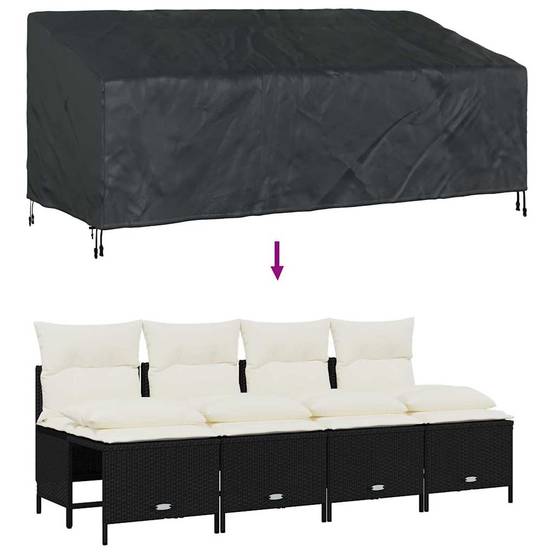 Vidaxl - Housse de banc de jardin 220 x 100 x 89 cm Tissu Oxford 600D vidaXL 4105971 - Image 10