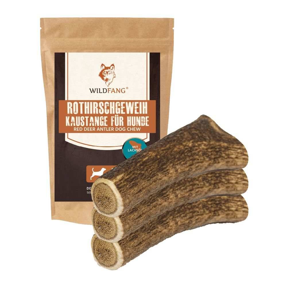 Wildfang - Wildfang - Cerf élaphe mâchant des bois à l'huile de saumon - 3 pieces - M - pour les chiens pesant entre 10 et 25 kg - Image 8