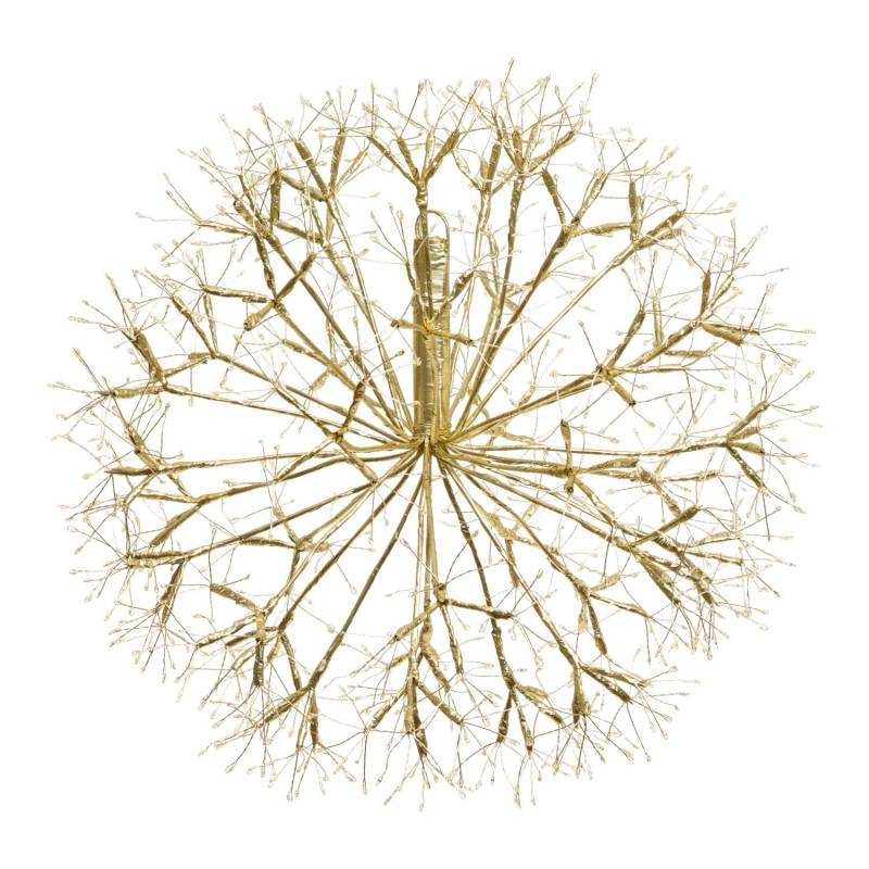 Lotti - Branche Sphère Riche RICH Champagne Ø50cm 912 MicroLED FlashLED avec Rameaux de Led 5m+Ø50cm Lotti - Image 5