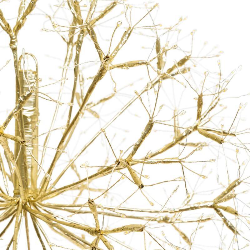 Lotti - Branche Sphère Riche RICH Champagne Ø50cm 912 MicroLED FlashLED avec Rameaux de Led 5m+Ø50cm Lotti - Image 3