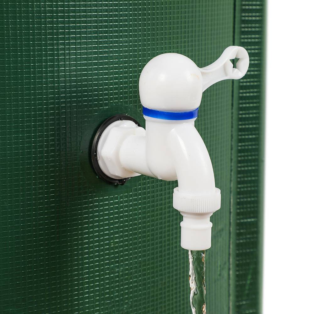 Réservoir / cuve d'eau de pluie pliable 250 Litres Vert - Image 6