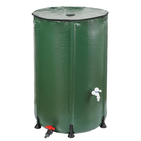 Réservoir / cuve d'eau de pluie pliable 250 Litres Vert - Image 1