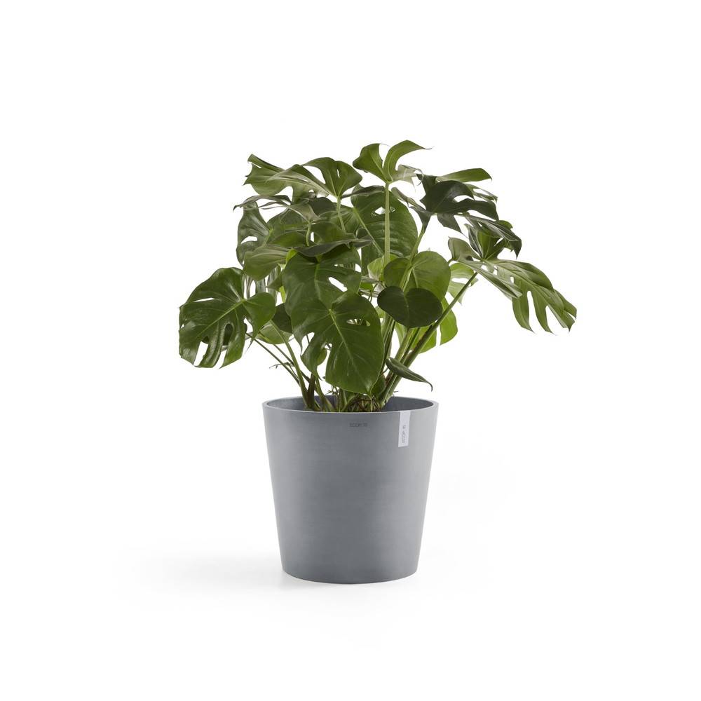 Ecopots - Pot Rond Amsterdam 50 Bleu Gris - Ø 50 x H. 43,8 cm - 62 L ECOPOTS - Image 1
