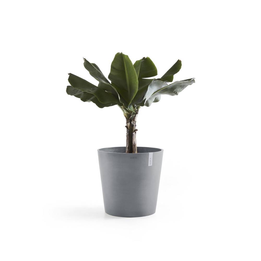 Ecopots - Pot Rond Amsterdam 50 Bleu Gris - Ø 50 x H. 43,8 cm - 62 L ECOPOTS - Image 3
