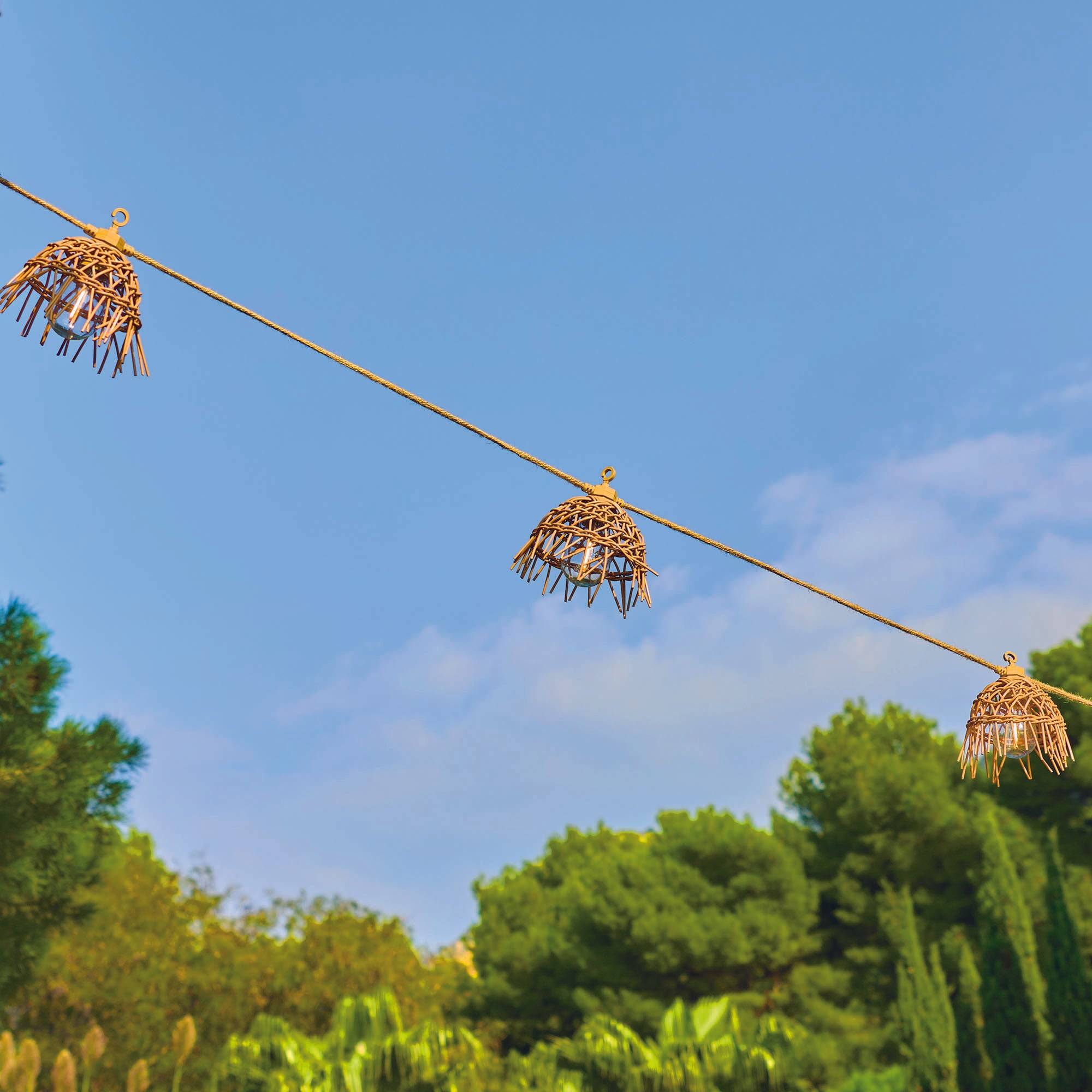 Lumisky - Guirlande solaire MINI HAWAI HYBRID 10 ampoules 8M - Image 6