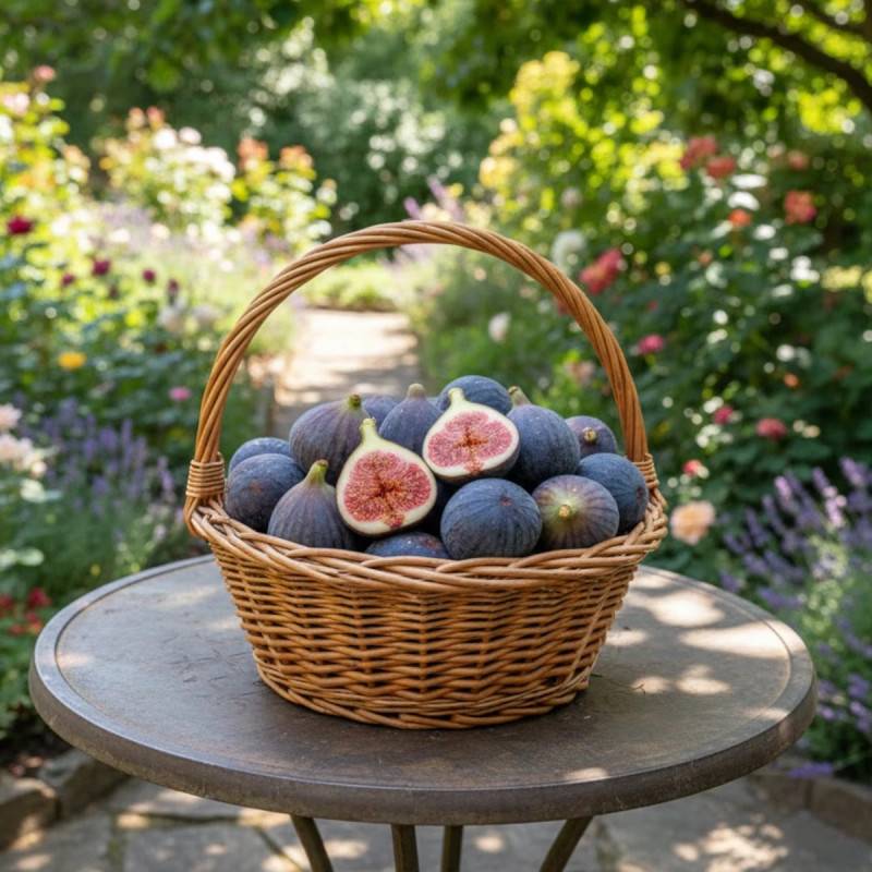Figuier Violette Normande, Ficus carica - Bon rendement - Pot de 7,5L - 60/80 cm - De 3,00 m à 5,00 m - Image 2