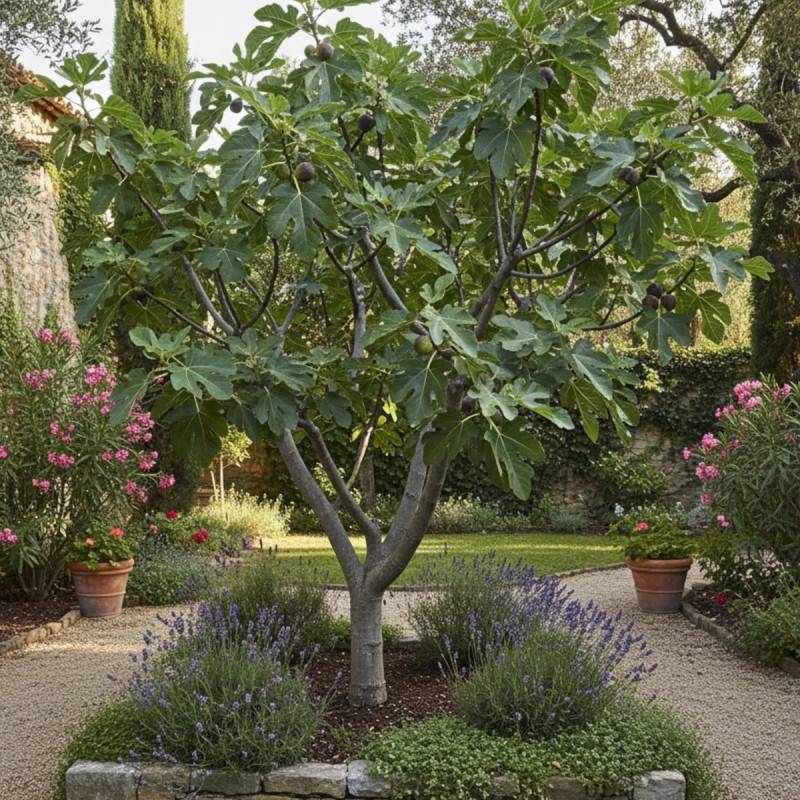 Figuier Violette Normande, Ficus carica - Bon rendement - Pot de 7,5L - 60/80 cm - De 3,00 m à 5,00 m - Image 5