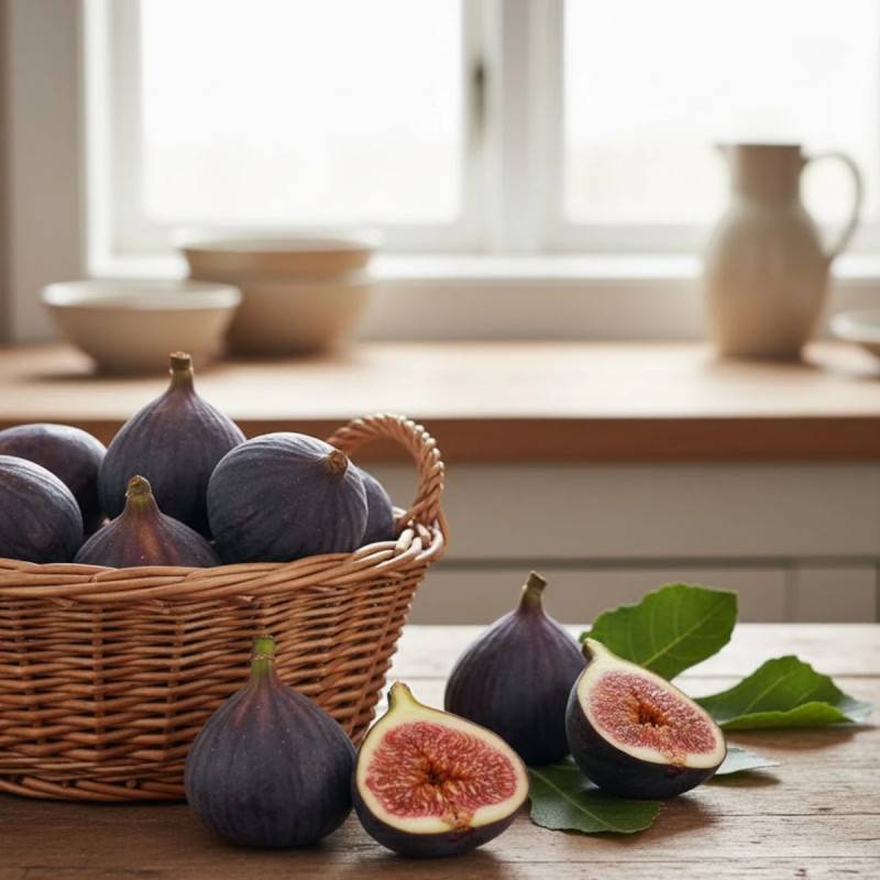 Figuier Violette Normande, Ficus carica - Bon rendement - Pot de 7,5L - 60/80 cm - De 3,00 m à 5,00 m - Image 4