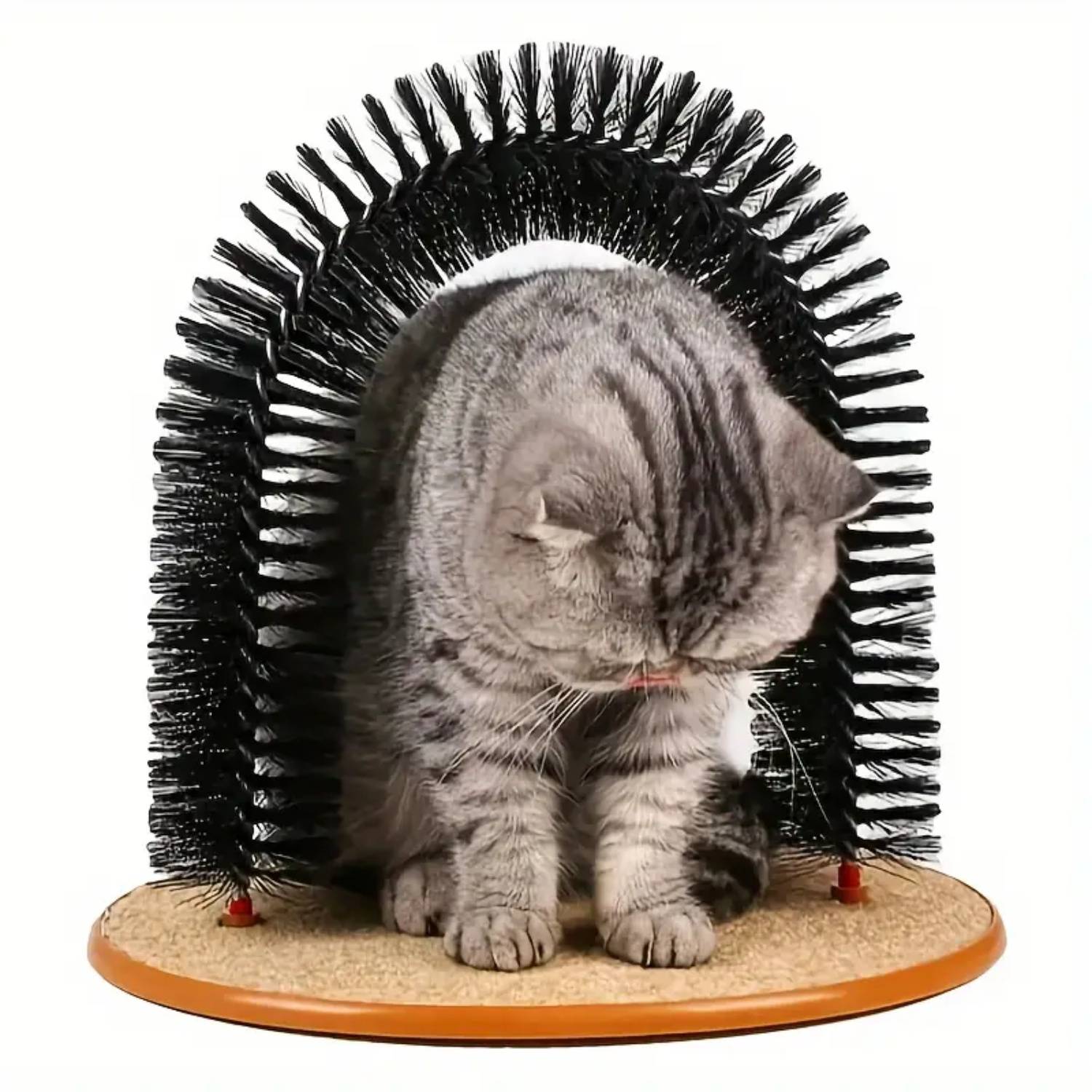 DtopbuyAge - Arche de toilettage pour chat - Massage et griffoir intégrés DtopbuyAge - Image 3