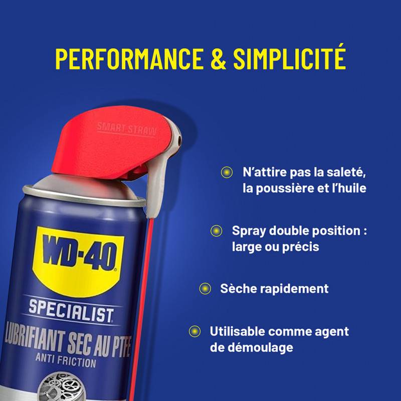 Wd40 - Lubrifiant sec WD40 PTFE - 33394 - Image 3