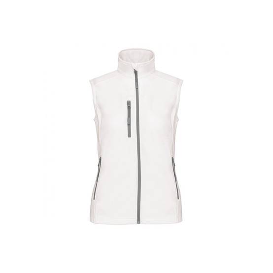 Bodywarmer Softshell femme Kariban imperméable Blanc S - Image 1