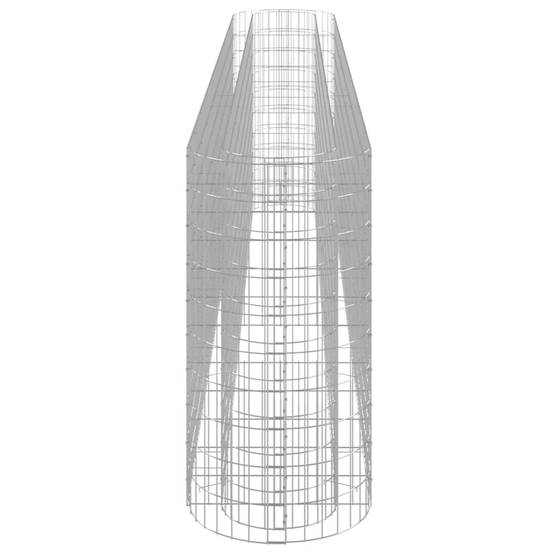 Vidaxl - Lit surélevé à gabion Fer galvanisé 400x50x100 cm vidaXL 152036 - Image 6