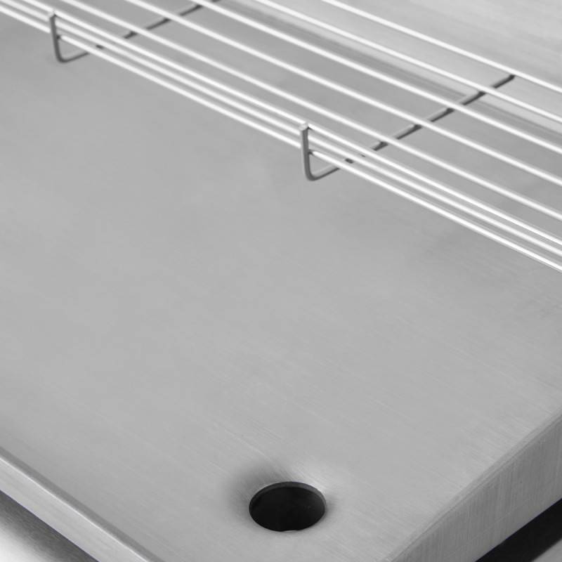 Plancha gaz inox Silvia IIG Evo 3 feux – BRASERO BY FAVEX - 7,95 kW – Plaque inox 67 x 34 cm – Housse incluse - Image 10