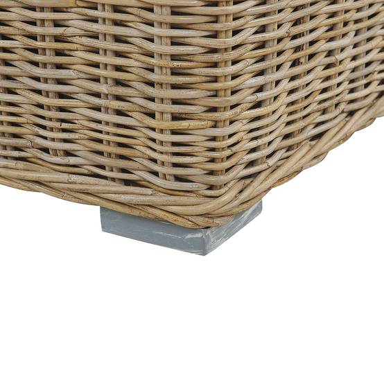 Fauteuil Rotin Marron clair ARDEA - Beliani - Image 7