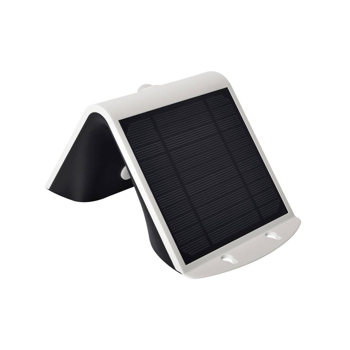 Projecteur Led Mural Batterie lithium 2 Ah - 3.7 V Solaire NOIR Détecteur de mouvements 3.2W 400 Lm ASLO - Image 3