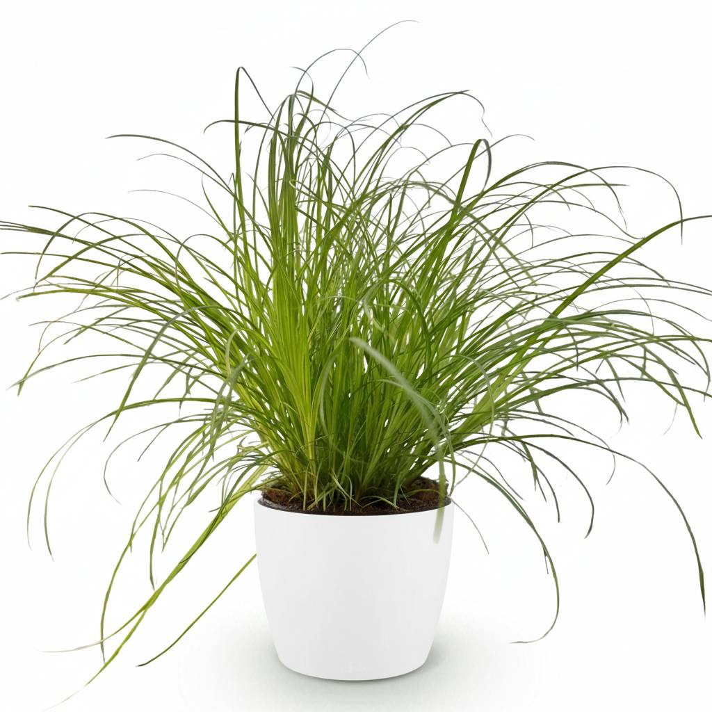 Cyperus alternifolius Zumula - Pet-friendly - Pot de 12cm - Hauteur 20cm - Blanc - Plantes d'intérieur - Image 2