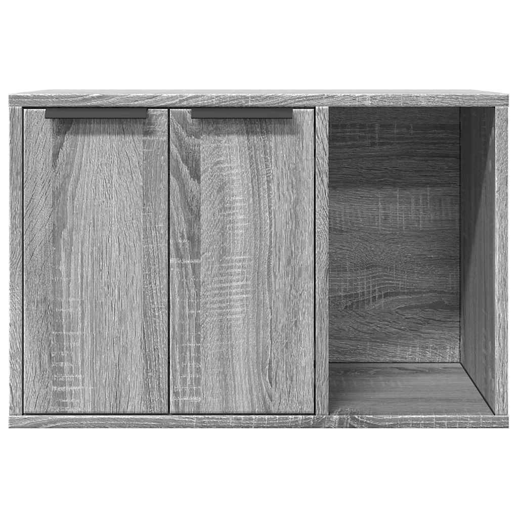 Prolenta Premium - Meuble à litière pour chat bois gris 60 x 40 x 40 cm - Prolenta premium p343.1 - Image 5
