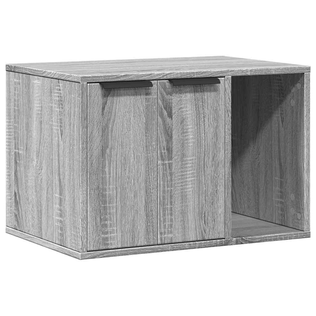 Prolenta Premium - Meuble à litière pour chat bois gris 60 x 40 x 40 cm - Prolenta premium p343.1 - Image 1