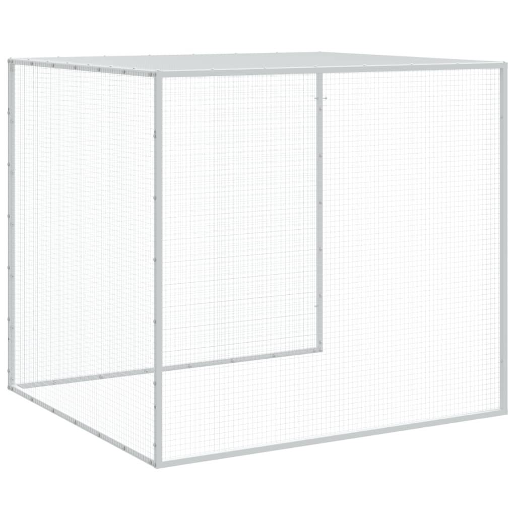 Vidaxl - Cage à poulets avec toit anthracite 203 x 98 x 90 cm Acier galvanisé vidaXL 3189039 - Image 8