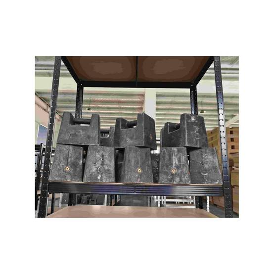 Intec - Etagère de Rangement Noire 90 x 60 x H180cm - Rayonnage Métal Haute qualité 5 Plateaux Charges lourdes 1500kg INTEC - Image 8
