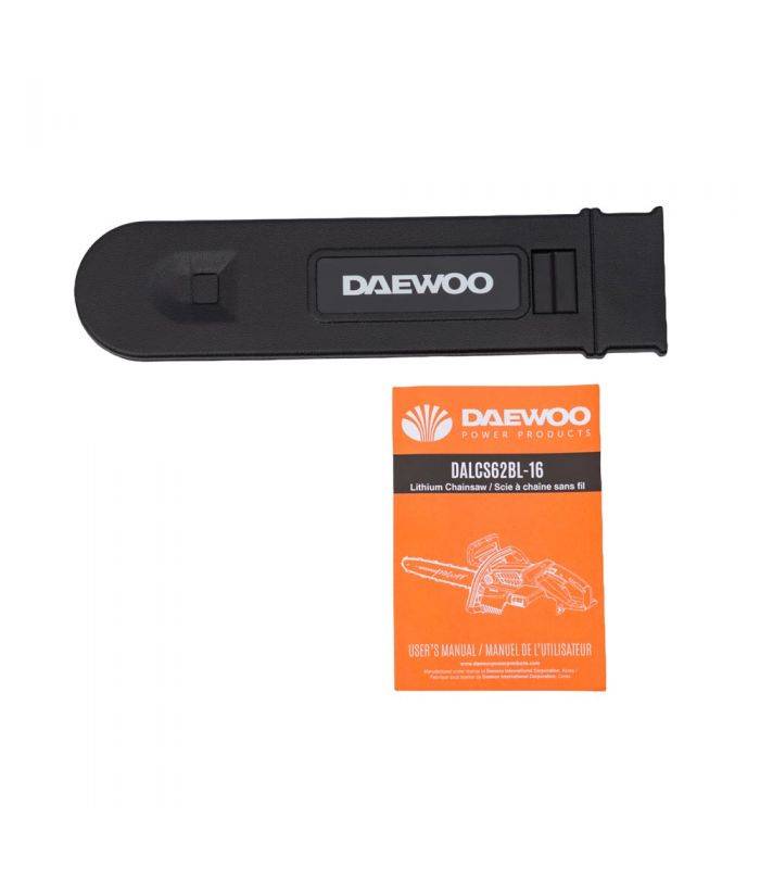 Tronçonneuse électrique sur batterie nue 62V puissante DAEWOO guide 40 cm - DALCS62BL-16 - Image 7