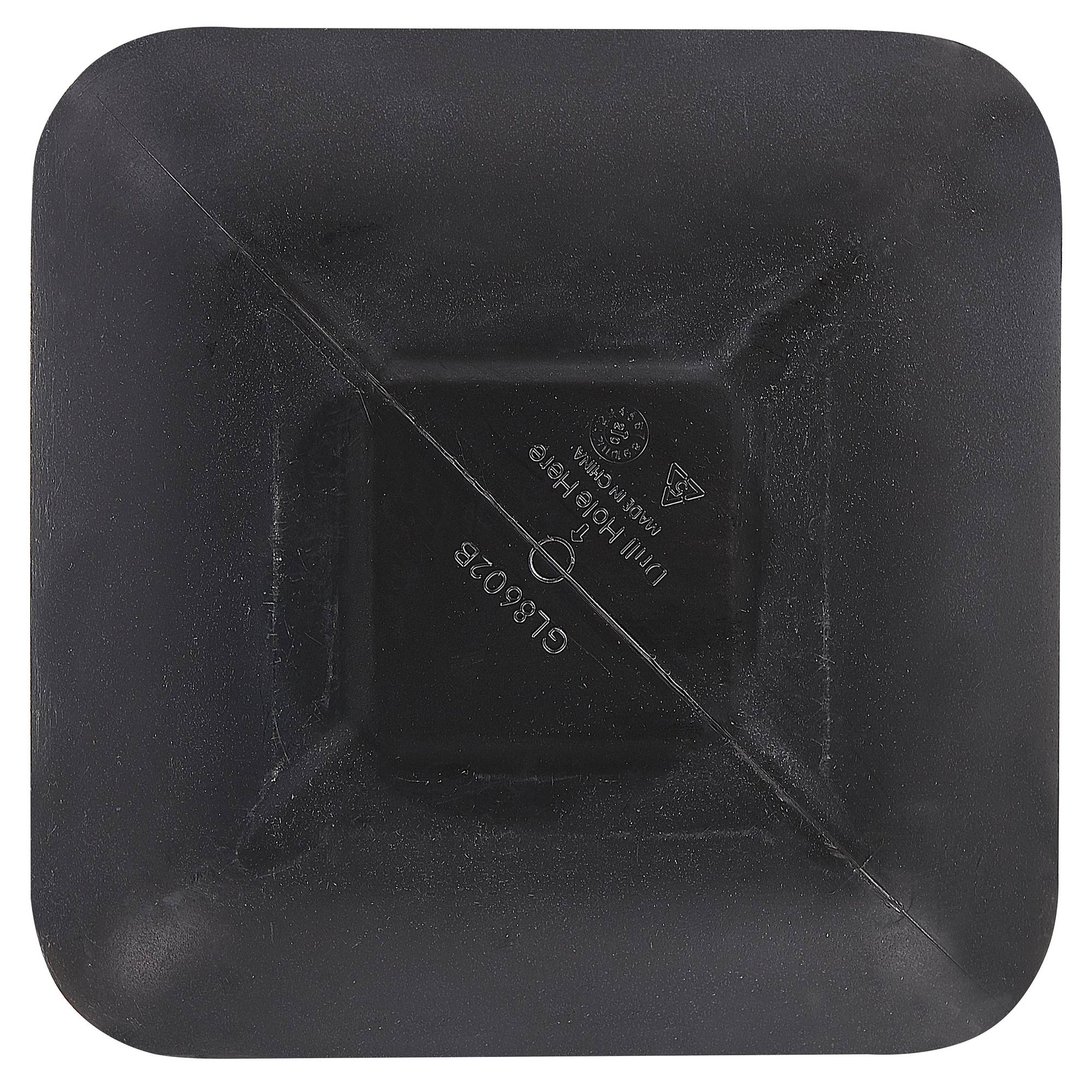Beliani - Pot de Fleurs Cache-pot Carré 38x38 cm Noir Matières Résistantes Idéal pour Intérieur et Extérieur au Style Moderne et Scandinave Beliani - Image 6