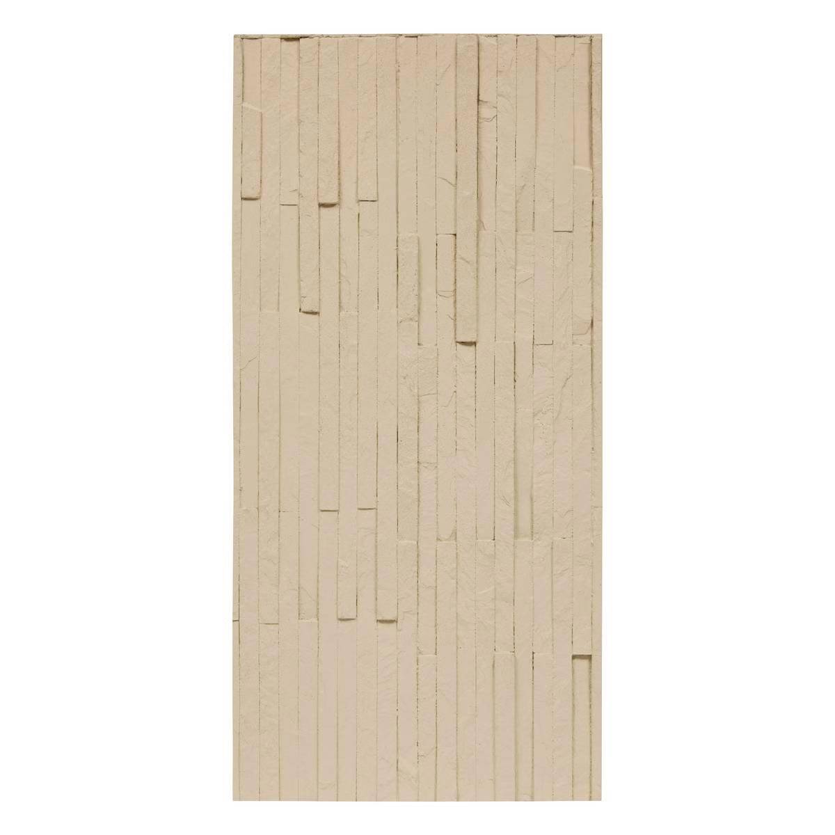 Sticker Effet Pierre "Cary" 28x58cm Beige - Image 1