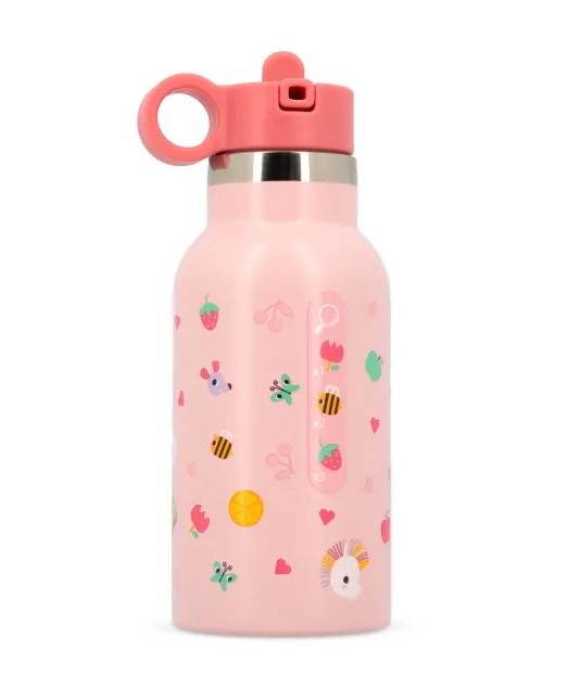 Vaisselle enfant Lilliputiens Gourde isotherme Cherche et trouve Jeanne le chat - 350 ml