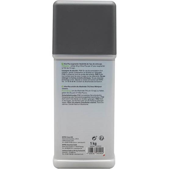 Augmentateur alcalinité spa Bayrol SpaTime Alca-Plus 1 kg - 1 kg - Image 2