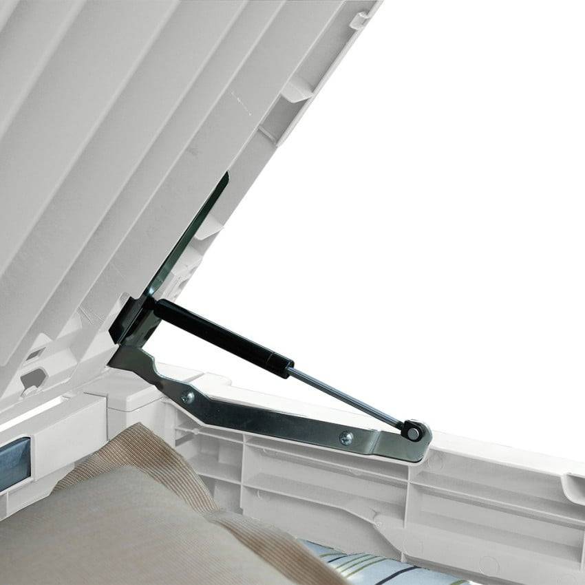 Keter - Coffre extérieur multifonction en résine outils de jardin GardenPro - Image 4