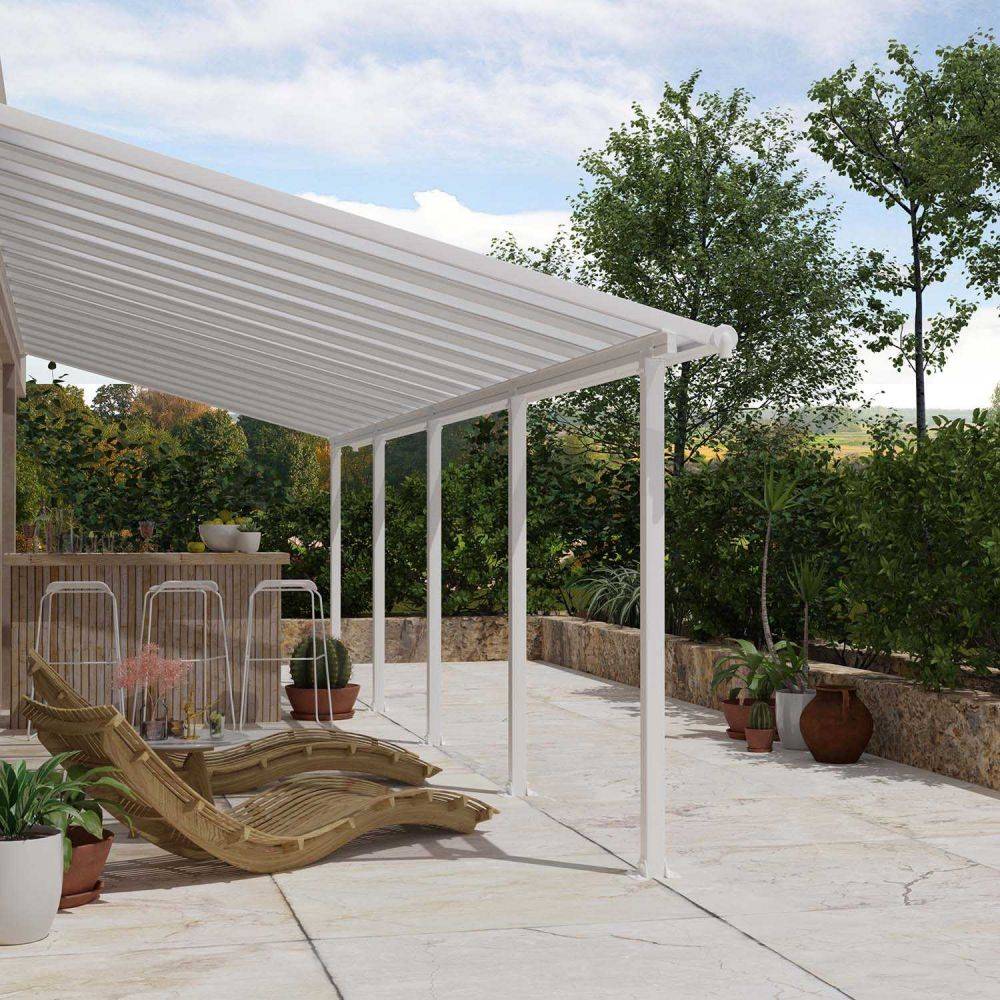 Canopia - Canopia Pergola Olympia 3X9,2 Blanche - Image 2