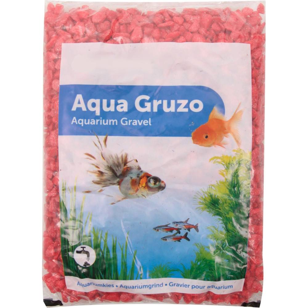 animallparadise - Gravier brillant Néon rouge 1 kg aquarium - Image 1