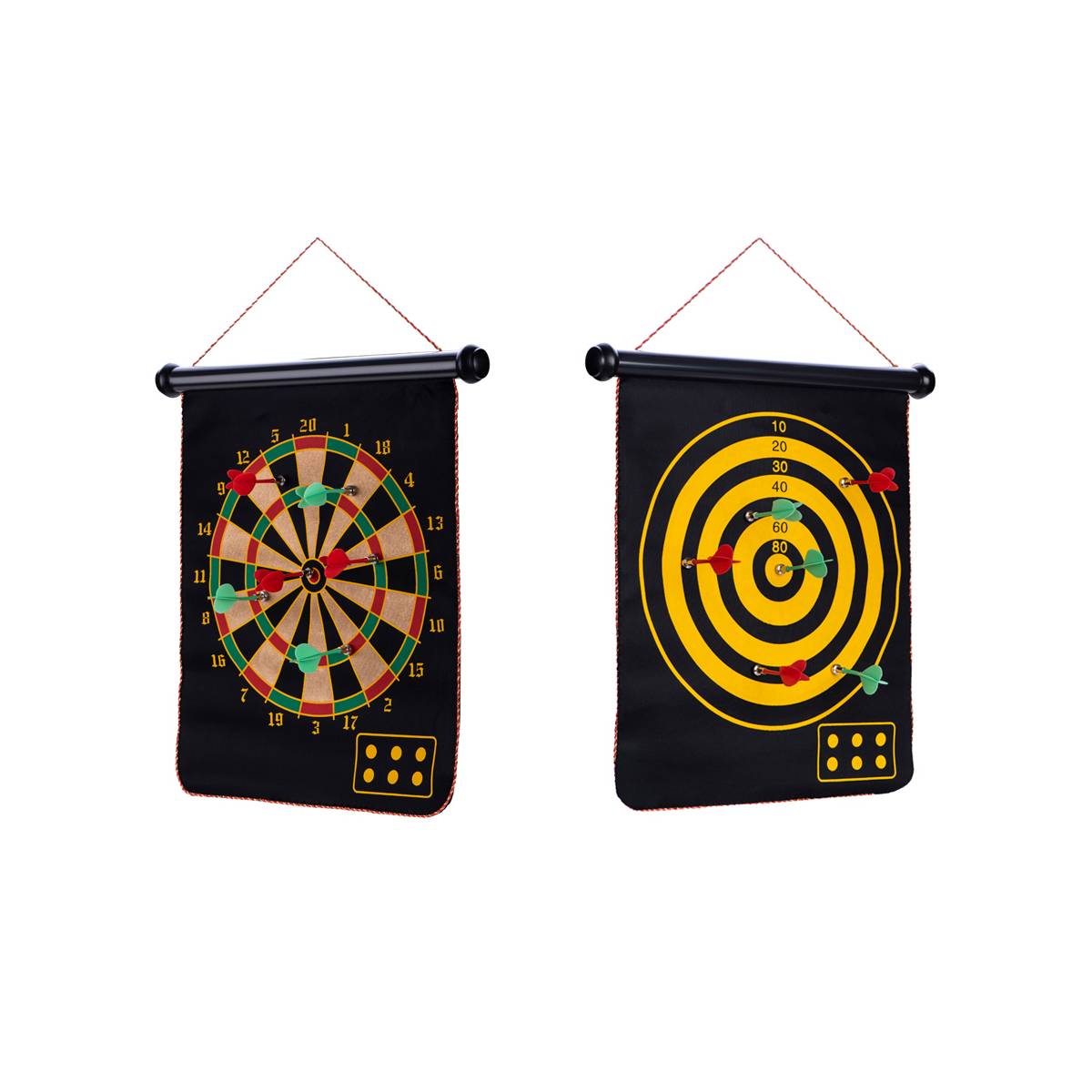 Jardindeco - Jeu de fléchettes magnétiques 38 cm - Sécurisé et Amusant pour Toute la Famille - Image 2