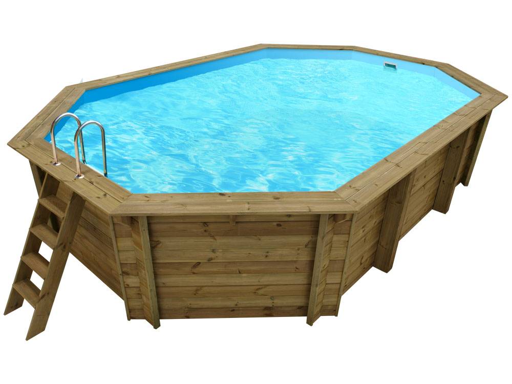 Habitat Et Jardin - Piscine Bois " Baléares " - 6.50 X 4.40 X 1.31 M -habitat Et Jardin - Image 2