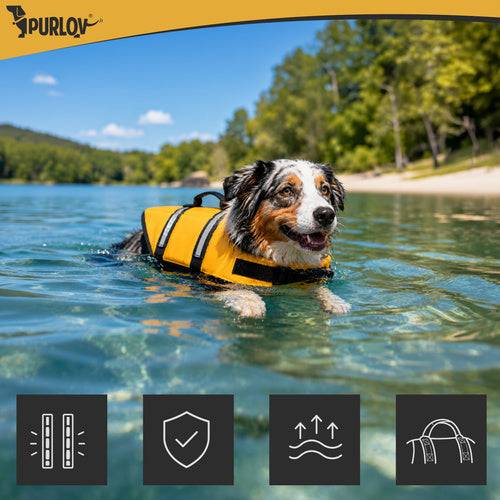 Gilet de sauvetage pour chien - Taille L Purlov - Image 3