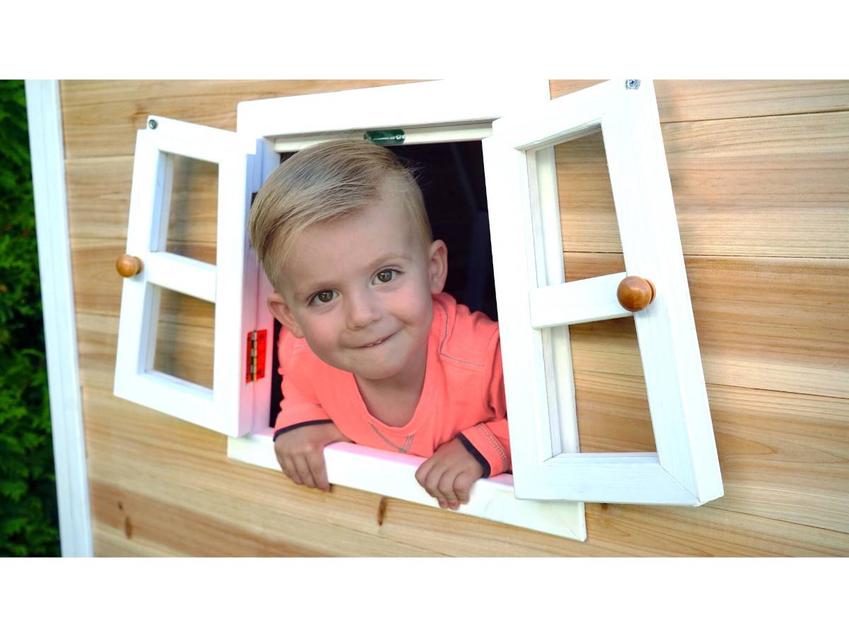 Exit Toys - Maisonnette en bois pour enfants Fantasia 100 Naturel - Exit Toys - Image 2