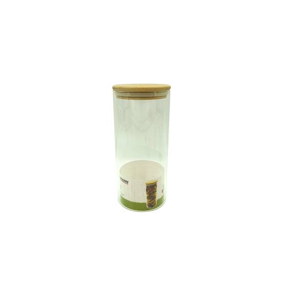 Boîte de conservation en verre 1,5L avec couvercle en Bambou Fackelmann Nature - Image 5