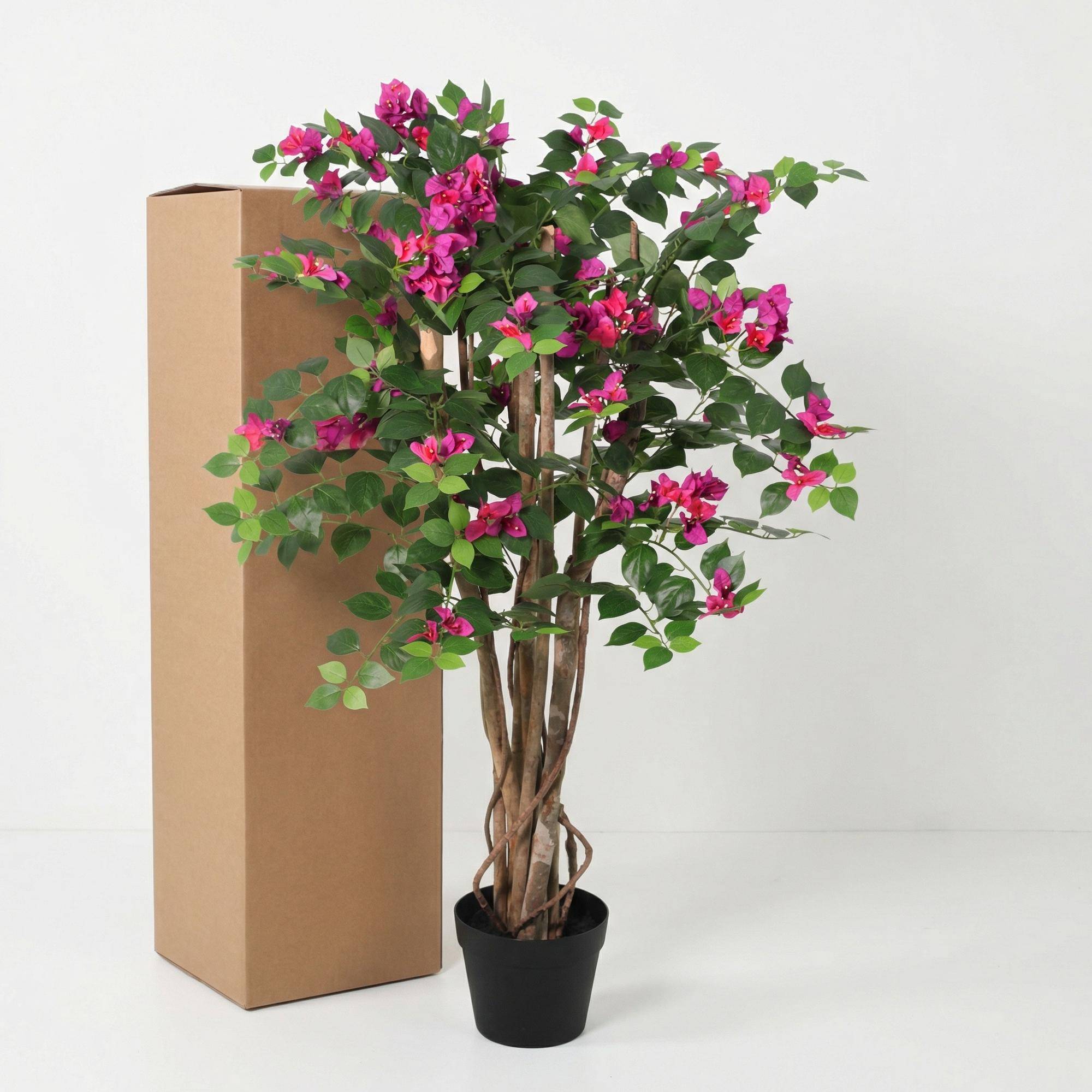 PANGIVO - Plante artificielle plastique rose 50 x 50 x 120 cm - PANGIVO - Image 6